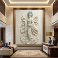 Goddess Bas Relief Wall Art /  Digital Prints